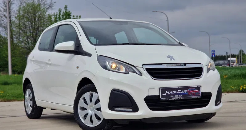 Peugeot 108 cena 22999 przebieg: 140020, rok produkcji 2015 z Murowana Goślina małe 742